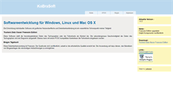 Desktop Screenshot of kobrasoft.de